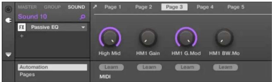 NATIVE INSTRUMENTS Maschine Mikro MK2 - Utiliser les paramètres des plug-ins vst/au - 4