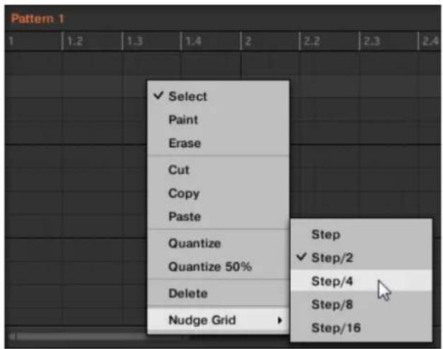 NATIVE INSTRUMENTS Maschine Mikro MK2 - Activer et désactiver la step grid - 3