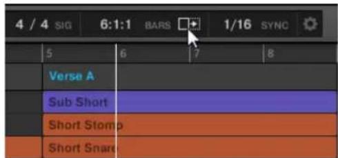 NATIVE INSTRUMENTS Maschine Mikro MK2 - Suivre la position de lecture au sein de votre project - 1
