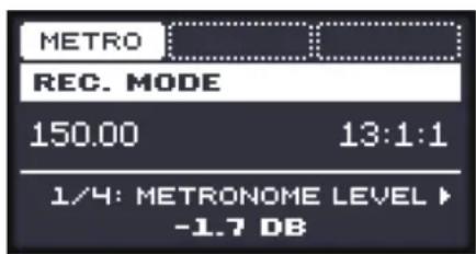 NATIVE INSTRUMENTS Maschine Mikro MK2 - Régler le volume et la signature rythmique du métronome - 1