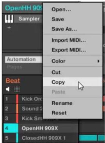 NATIVE INSTRUMENTS Maschine Mikro MK2 - Sauvegarder un sound modifié en tant que nouveau sound - 4