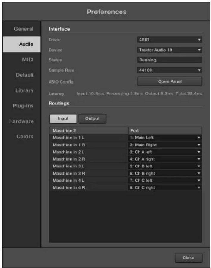 NATIVE INSTRUMENTS Maschine Mikro MK2 - Étape 1: configurer les entrées audio de maschine - 2