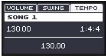 NATIVE INSTRUMENTS Maschine Mikro MK2 - Régler le tempo - 1