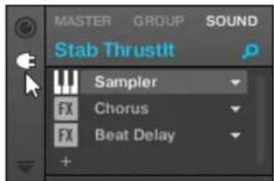 NATIVE INSTRUMENTS Maschine Mikro MK2 - Charger l'effet dans un nouveau slot - 1