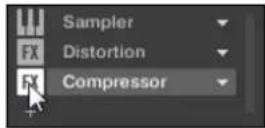 NATIVE INSTRUMENTS Maschine Mikro MK2 - Mettre les plug-ins slots en bypass - 1