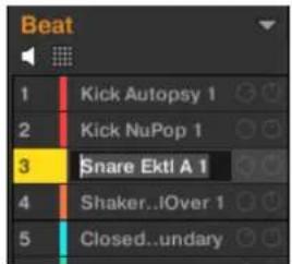 NATIVE INSTRUMENTS Maschine Mikro MK2 - Renommer les sound slots - 1