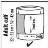 BRAUN ExactFit 3 - Applying the arm cuff - 5