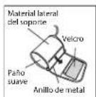 BRAUN ExactFit 3 - Colocacion del manguito en el brazo - 2