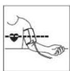 BRAUN ExactFit 3 - Colocacion del manguito en el brazo - 6