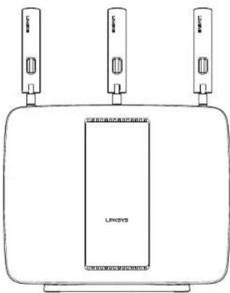 LINKSYS AC3200 - Vue avant - 1