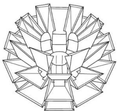 Normann Norm 69 - All elements should be assembled with the matt side outwards. - 13