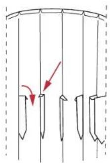 Normann Norm 69 - All elements should be assembled with the matt side outwards. - 9