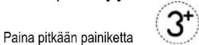 ELICA Majestic Sense - Vaihtotarpeen haltyksen asetus alkutilaan: - 1