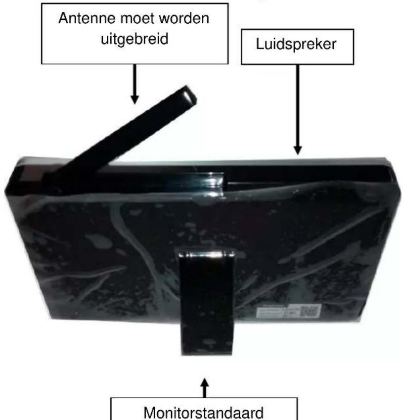 TECHNAXX TX28 - Achteraanzicht van de draadloze ontvanger - 1