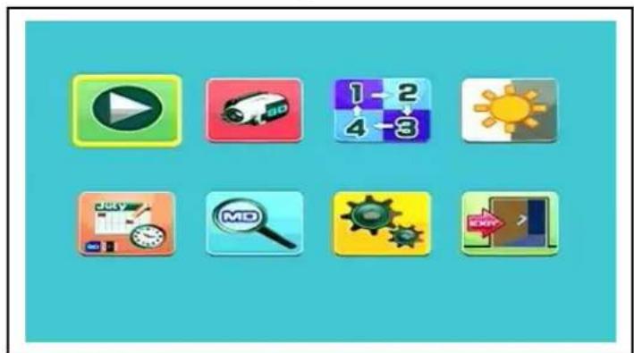 TECHNAXX TX28 - HOOFDMENU - 1