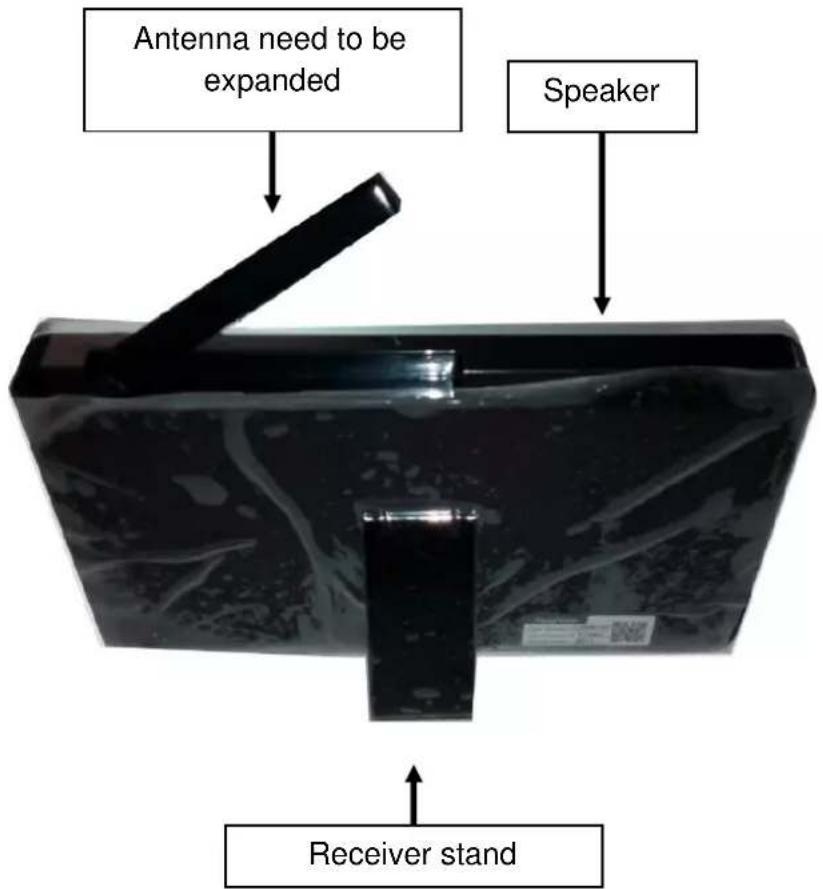 TECHNAXX TX28 - Rear side of the wireless receiver - 1
