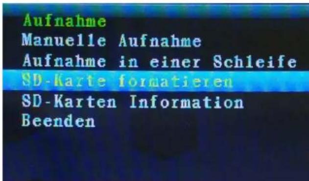 TECHNAXX TX28 - SD-Karte formatieren - 1