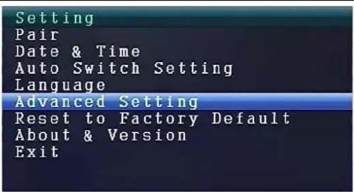 TECHNAXX TX28 - Advanced Setting - 1