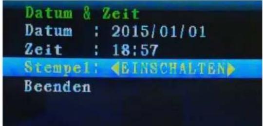 TECHNAXX TX28 - Datum &amp; Uhrzeit Einblendung - 1