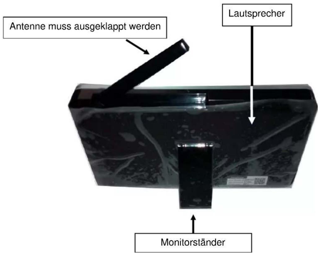 TECHNAXX TX28 - Rückseite des Monitors - 1