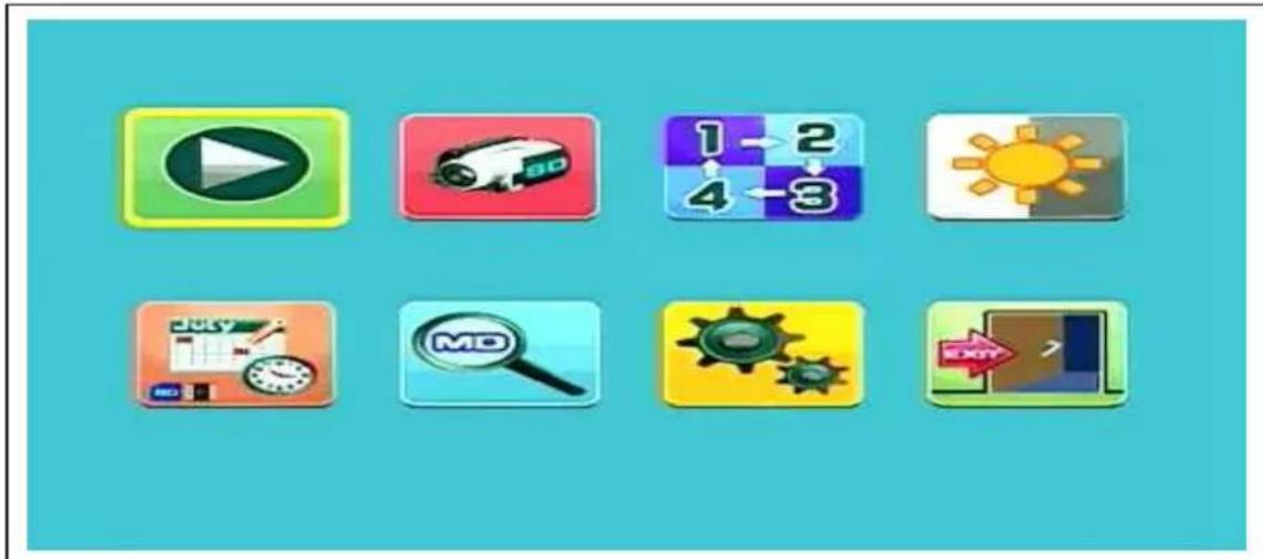 TECHNAXX TX28 - Hauptmenü - 1