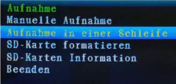 TECHNAXX TX28 - Aufnahme in einer Schleife - 1