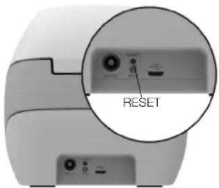 DYMO LabelWriter Wireless - Pour restaurer les paramètres d'usine par défaut de l'imprimante - 1