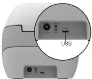 DYMO LabelWriter Wireless - Connexion de l'imprimante à l'aide d'un câble USB - 2