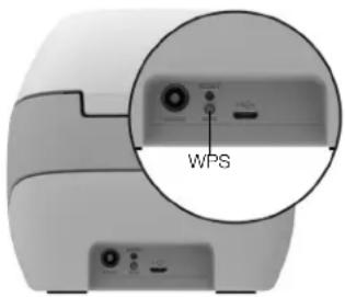 DYMO LabelWriter Wireless - Pour utiliser le bouton WPS : - 1