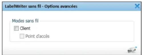 DYMO LabelWriter Wireless - Pour activer le point d'accès de l'imprimante - 1