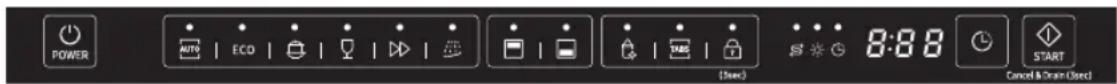 SAMSUNG DW60M6050BB - Peças emericanidades - 4