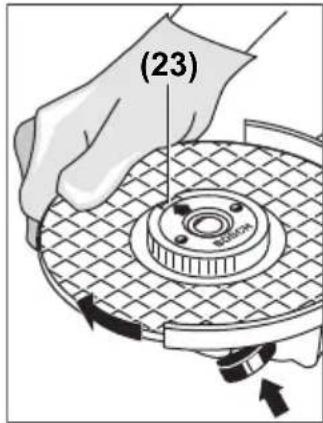 BOSCH GWS 750115 Professional - Écrou de serrage rapide SDS-clip - 1