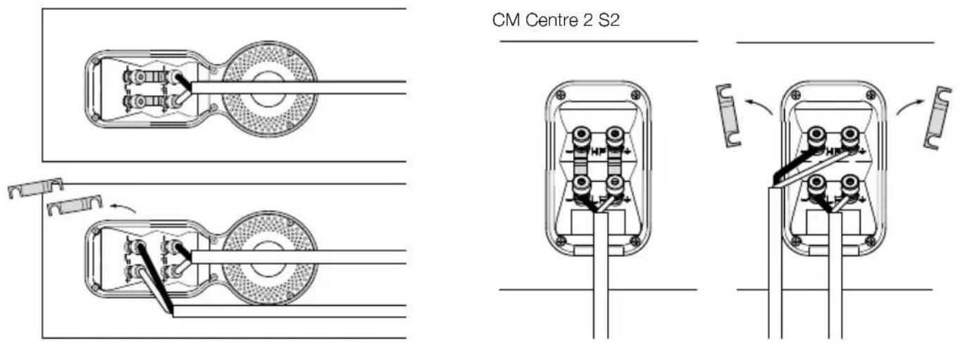 B&W CM Centre 2 S2 - 接続 - 1