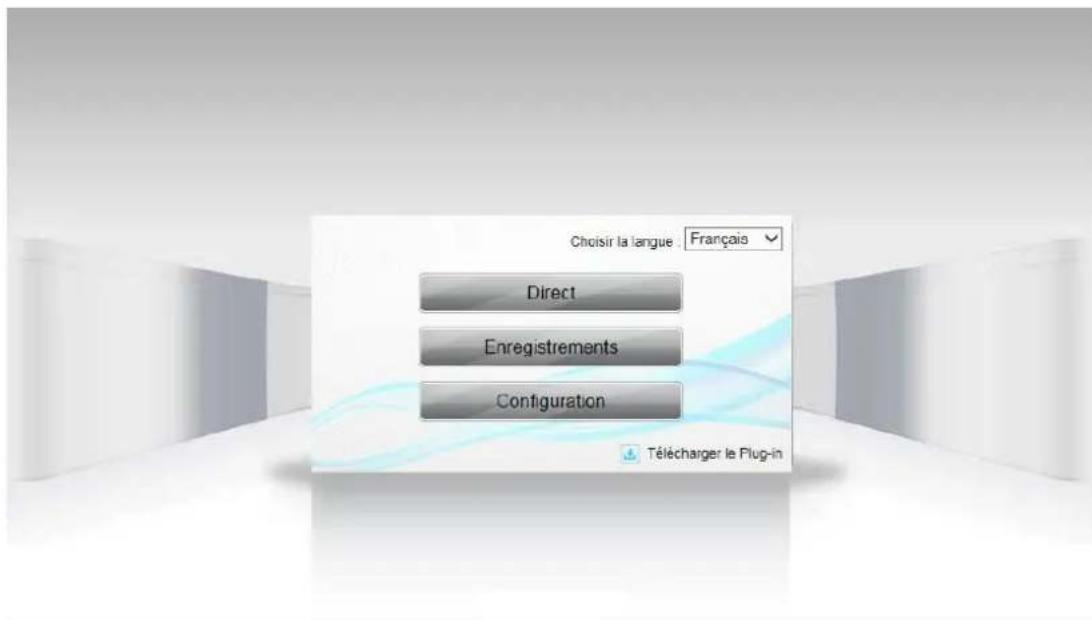 MCL IPCAMD037AW - Accéder à la page de caméra et installer le plug-in de vidéo - 1