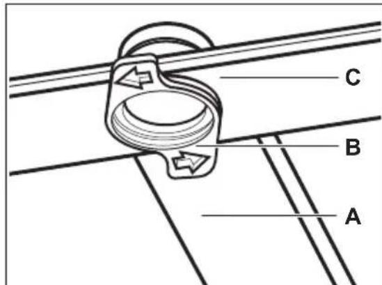 AEG GS60BV - Nettoyage du bras d'aspersion de plafond - 1