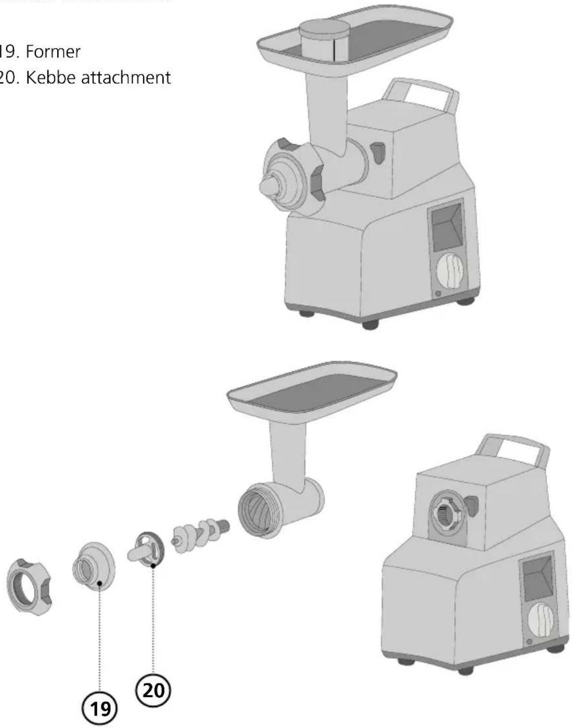 GRAEF FW 700 - Kebbe attachment - 1