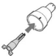 PANASONIC ERGN30 - How to attach the blade - 1