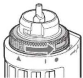 PANASONIC ERGN30 - Rotate to remove the wash switch ring. - 1