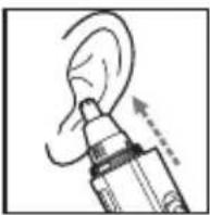 PANASONIC ERGN30 - Trimming your nose hair and ear hair - 3