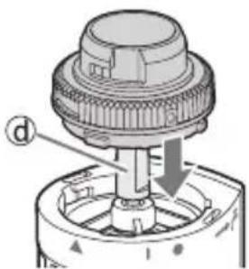 PANASONIC ERGN30 - Rotate to attach the wash switch ring. - 1