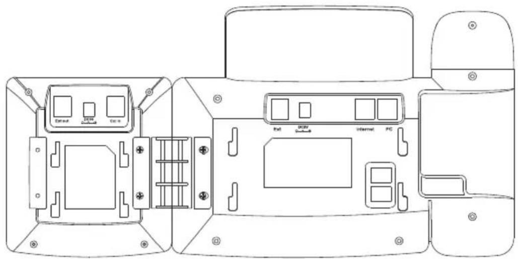 TIPTEL KM38 - Raccordement au téléphone - 3