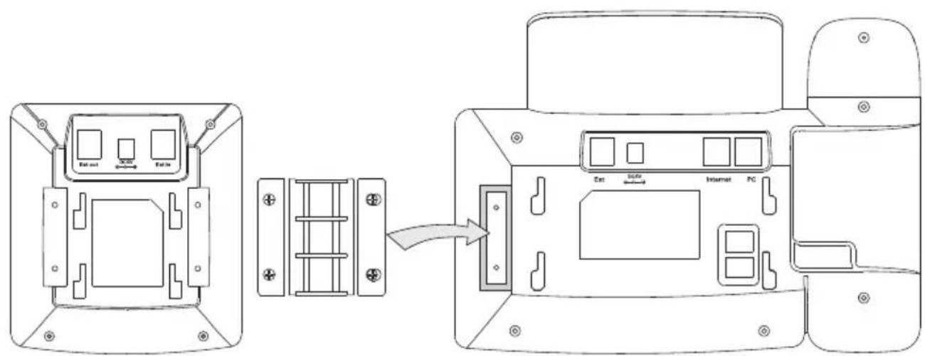 TIPTEL KM38 - Verbindung mit dem Telefon - 1