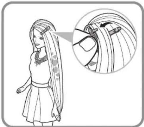 MATTEL Barbie Glitter Hair - 9 - 4