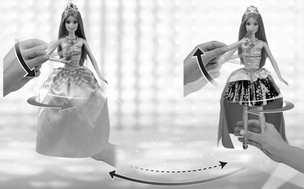 MATTEL Barbie Rock 'n Royals Courtney Doll - Remplacement des piles - 3