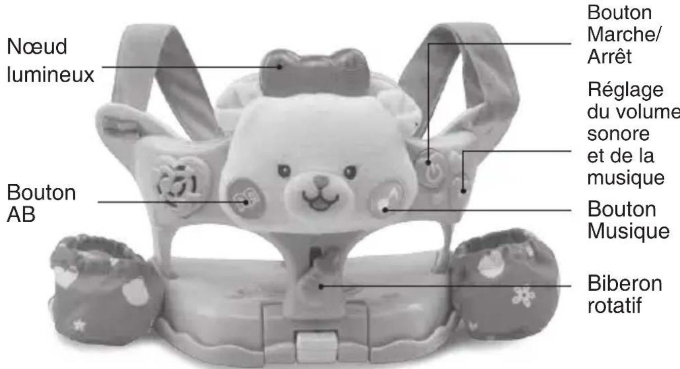 VTECH Porte Bébé 3 en 1 interactif - INTRODUCTION - 1