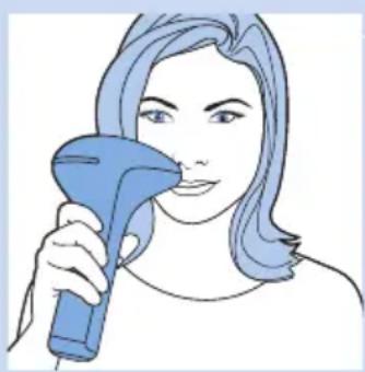 PHILIPS Lumea Precision SC2008 - Using the appliance on the underarms - 2