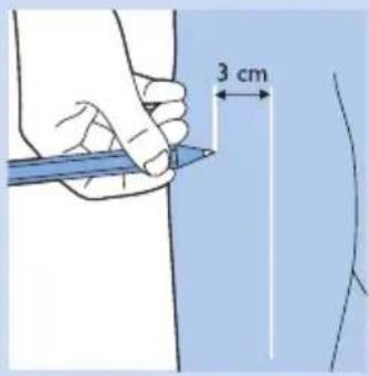 PHILIPS Lumea Precision SC2008 - Using the appliance on the legs - 2