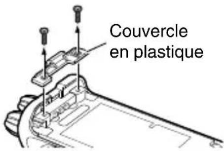 KENWOOD NX220 - INSTALLATION DU CROCHET DE CEINTURE - 1