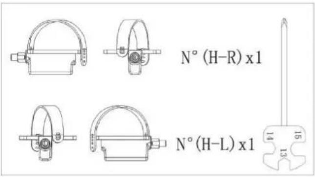 Toorx BRX30 - Assemblage du pédale - 1