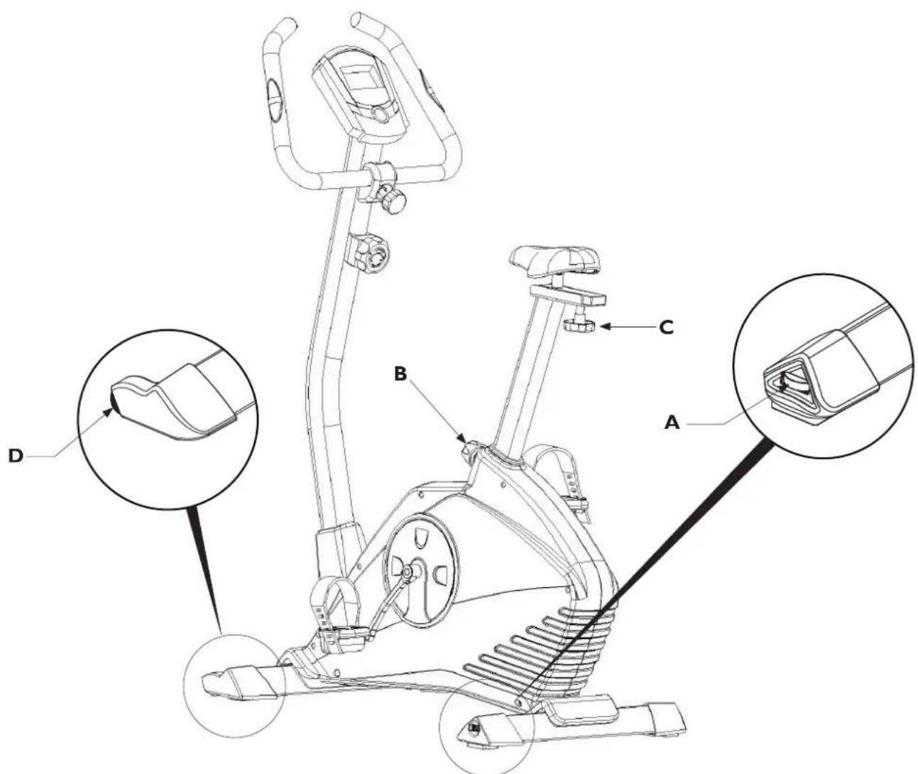 Toorx BRX85 - Déplacement de l'appareil - 1